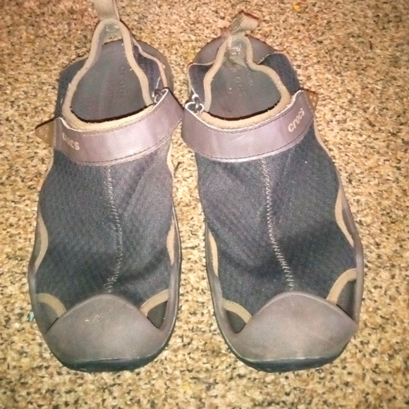 CROCS | Shoes | Mens Crocs Swift Water Mesh Sandals | Poshmark